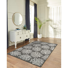 Load image into Gallery viewer, Liora Manne Carmel Coral Indoor Outdoor Area Rug Grey