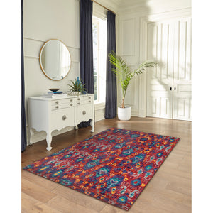 Liora Manne Fiesta Ikat Indoor Rug Red