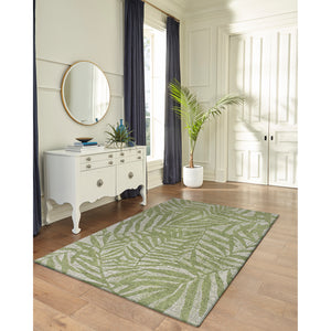 Liora Manne Savannah Olive Branches Indoor Area Rug Green