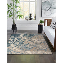 Load image into Gallery viewer, Liora Manne Soho Agate Indoor Area Rug Blue