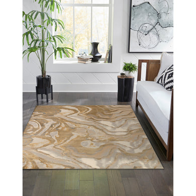 Liora Manne Soho Agate Indoor Area Rug Gold