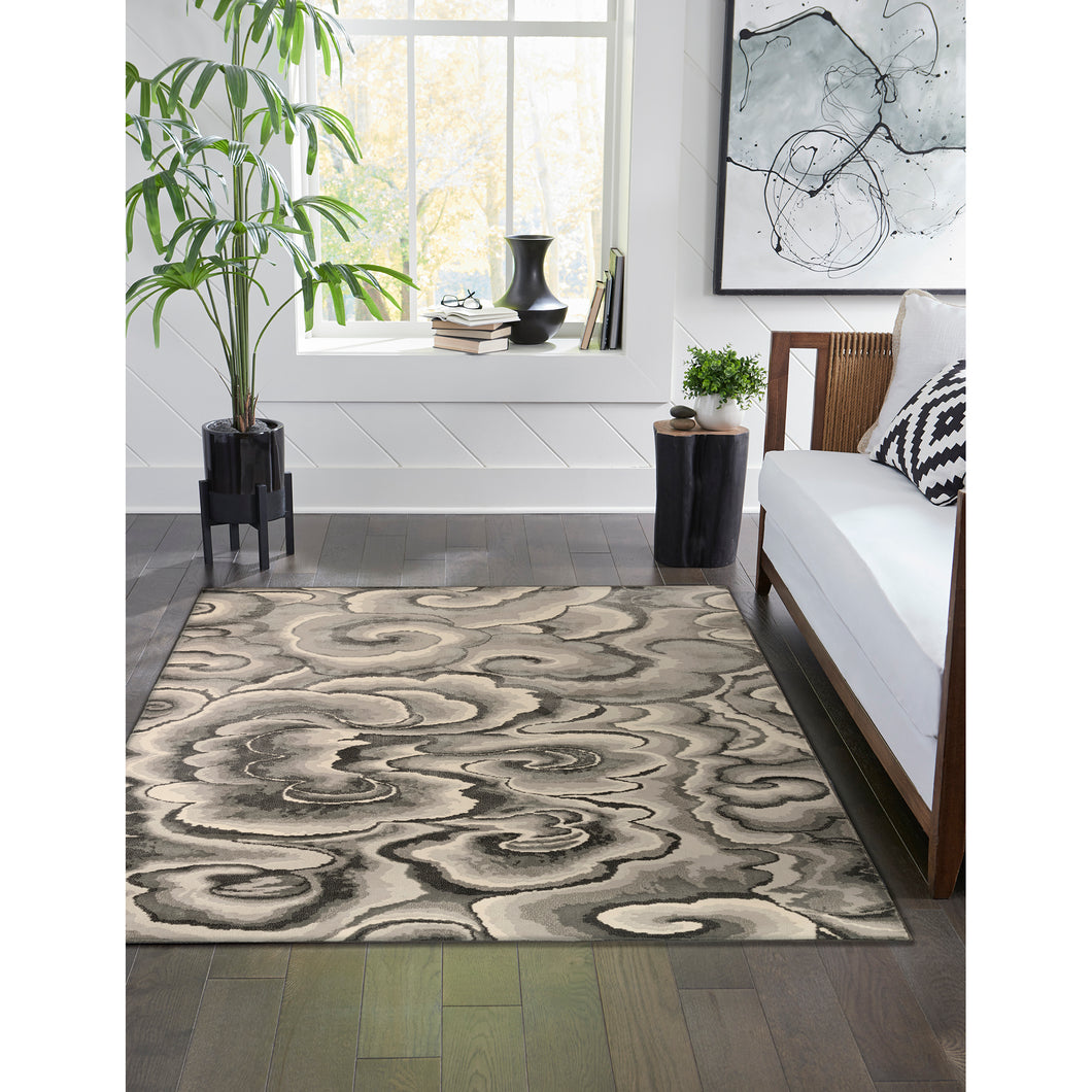 Liora Manne Soho Clouds Indoor Area Rug Charcoal