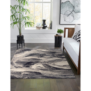 Liora Manne Taos Brushstrokes Indoor Rug Grey