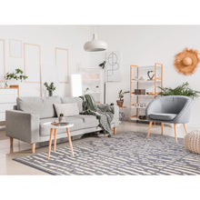 Load image into Gallery viewer, Liora Manne Cove Bamboo Indoor Outdoor Area Rug Blue