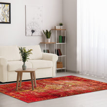 Load image into Gallery viewer, Liora Manne Marina Kermin Indoor Outdoor Area Rug Saffron