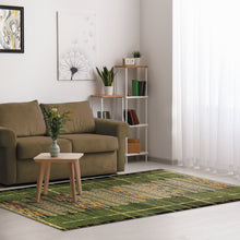 Load image into Gallery viewer, Liora Manne Marina Tribal Stripe Indoor Outdoor Area Rug Green