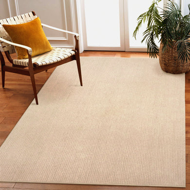 Liora Manne Calais Solid Indoor Outdoor Area Rug Sand