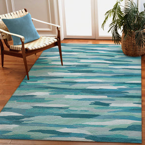 Liora Manne Capri Cloud Indoor Outdoor Area Rug Aruba