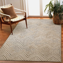 Load image into Gallery viewer, Liora Manne Cove Diamonds Indoor Outdoor Area Rug Grey