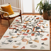 Load image into Gallery viewer, Liora Manne Canyon Mobile Indoor Outdoor Area Rug Ivory