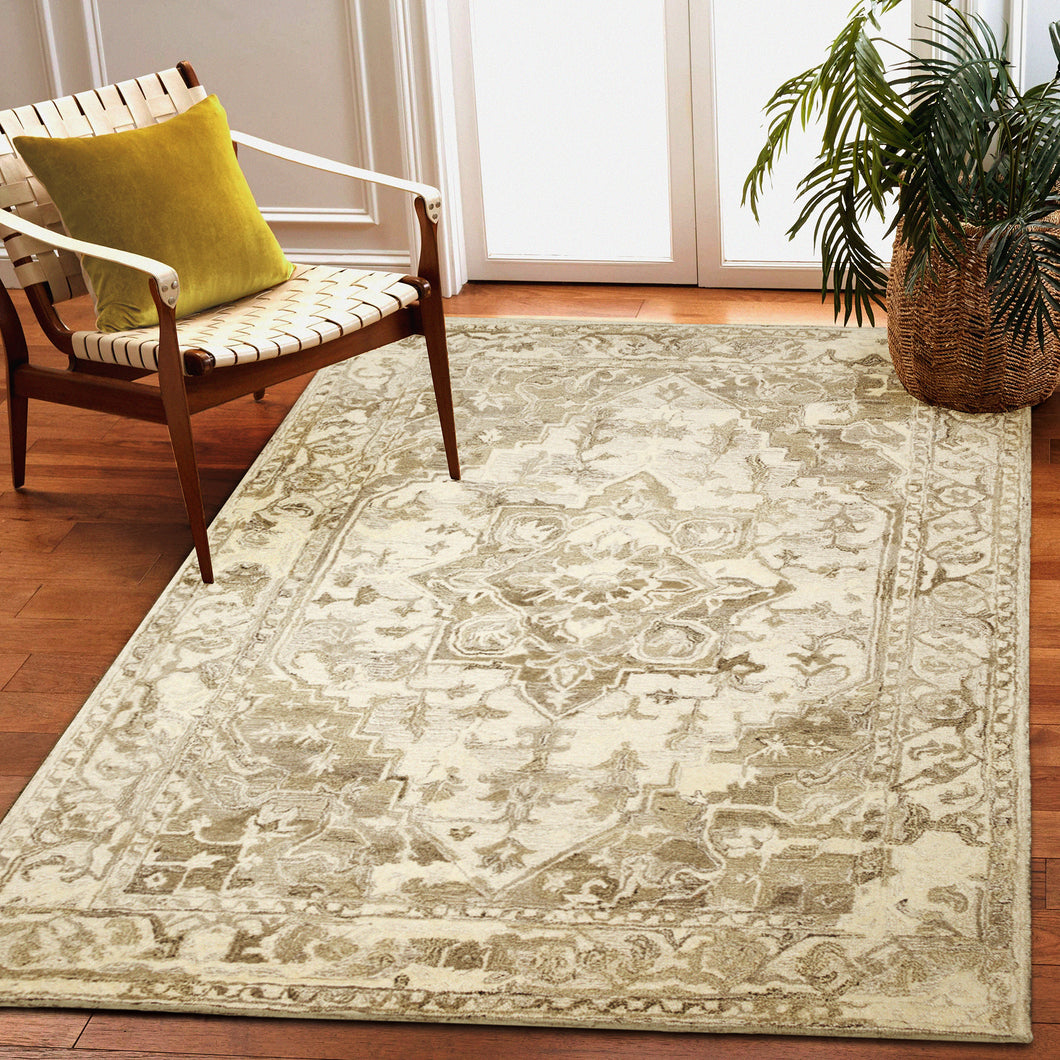 Liora Manne Hana Heriz Indoor Area Rug Natural