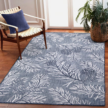 Load image into Gallery viewer, Liora Manne Malibu Pine Indoor Outdoor Area Rug Navy