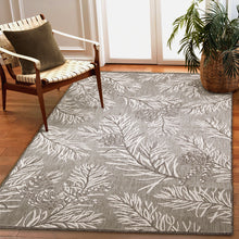 Load image into Gallery viewer, Liora Manne Malibu Pine Indoor Outdoor Area Rug Charcoal