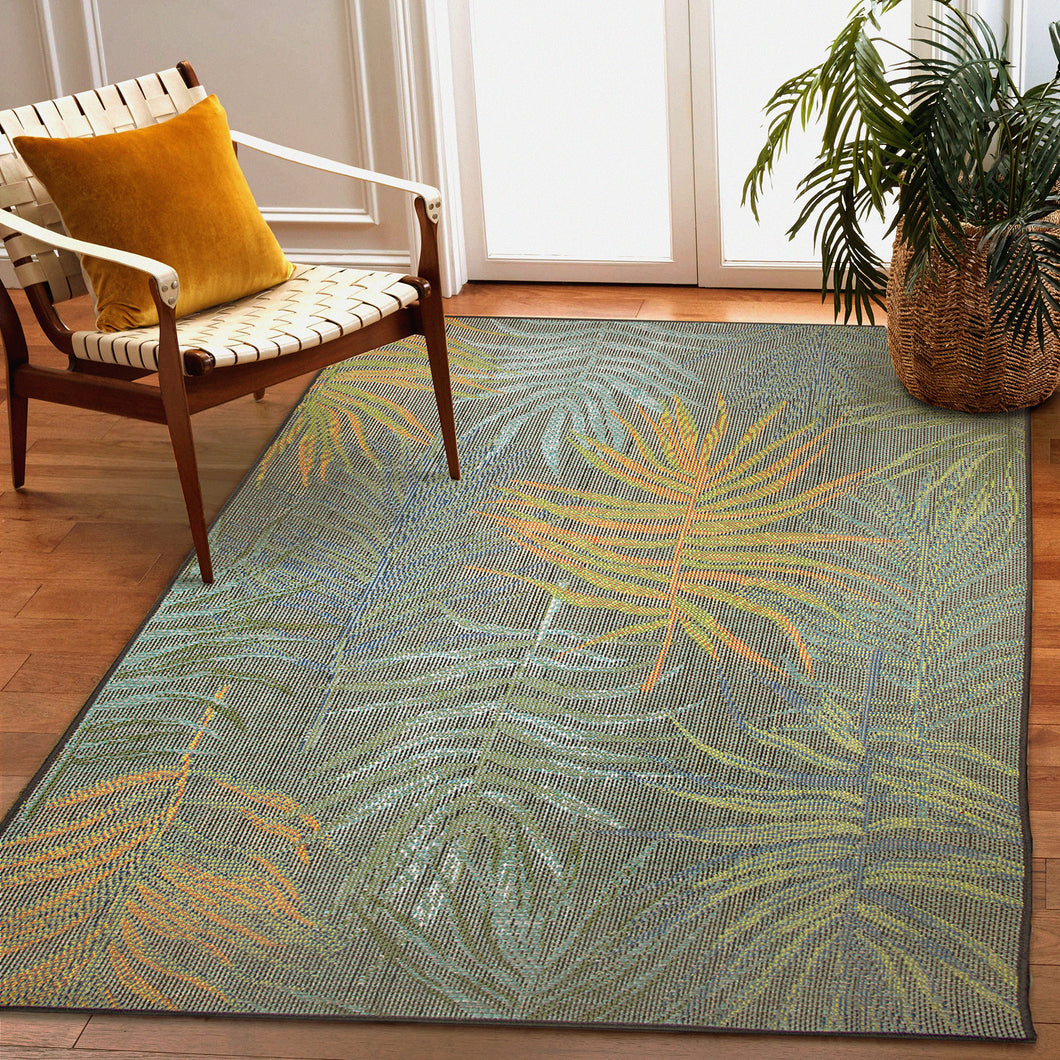 Liora Manne Patio La Palma Indoor Outdoor Area Rug Dusk