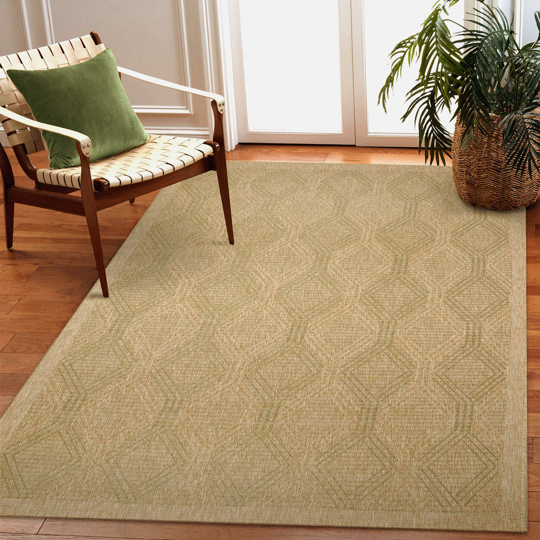 Liora Manne Sahara Links Indoor Outdoor Area Rug Green