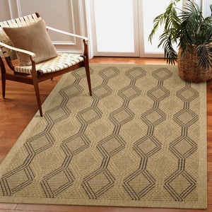 Liora Manne Sahara Links Indoor Outdoor Area Rug Natural