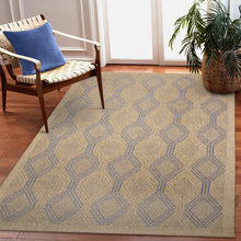 Load image into Gallery viewer, Liora Manne Sahara Links Indoor Outdoor Area Rug Navy