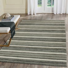 Load image into Gallery viewer, Liora Manne Aruba Faded Stripe Indoor Area Rug Grey