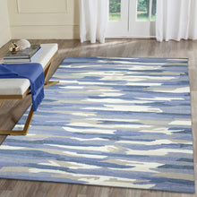 Load image into Gallery viewer, Liora Manne Capri Cloud Indoor Outdoor Area Rug Soft Blue