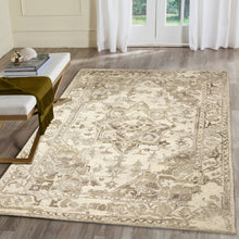 Load image into Gallery viewer, Liora Manne Hana Heriz Indoor Area Rug Natural