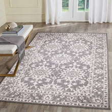 Load image into Gallery viewer, Liora Manne Malibu Kashan Indoor Outdoor Area Rug Silver