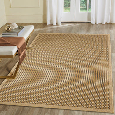Liora Manne Monterey Basket Indoor Outdoor Area Rug Black