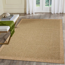 Load image into Gallery viewer, Liora Manne Sahara Texture Border Indoor Area Outdoor Rug Green