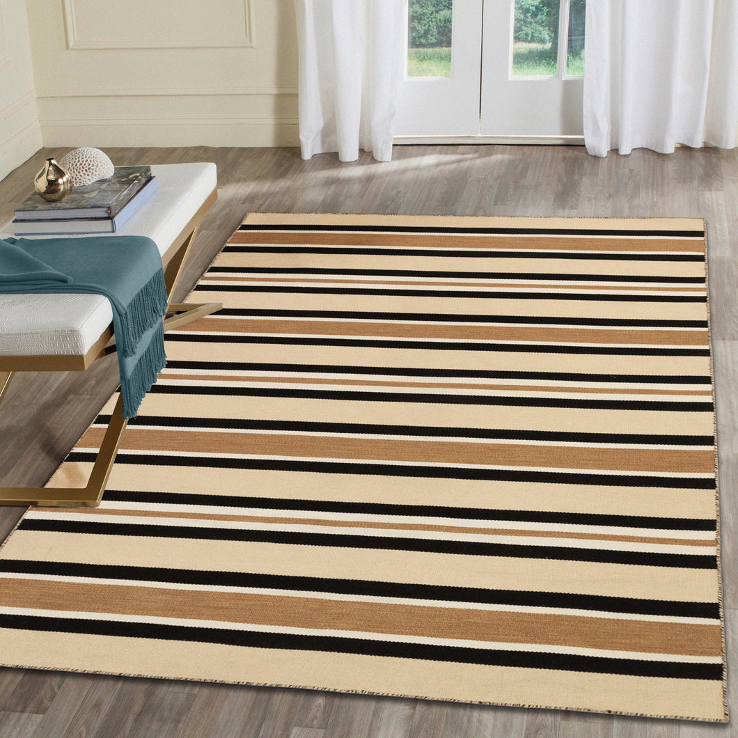 Liora Manne Sorrento Cabana Stripe Indoor Outdoor Area Rug Sisal