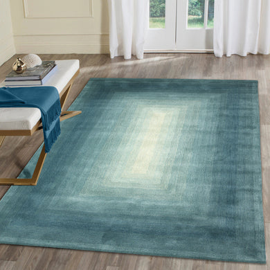 Liora Manne Tivoli Dream Border Indoor Area Rug Aqua