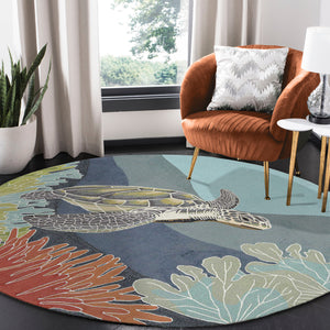 Liora Manne Ravella Akumal Indoor Outdoor Area Rug Ocean