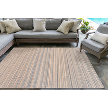 Load image into Gallery viewer, Liora Manne Dakota Stripe Indoor Outdoor Area Rug Sisal