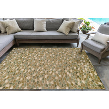 Load image into Gallery viewer, Liora Manne Spello Pebbles Indoor Outdoor Area Rug Blue