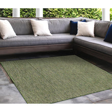 Load image into Gallery viewer, Liora Manne Carmel Texture Stripe Indoor Outdoor Area Rug Green