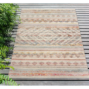 Liora Manne Cosmos Kilim Indoor Outdoor Area Rug Pastel