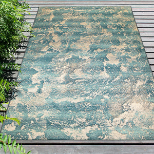 Liora Manne Marina Stormy Indoor Outdoor Area Rug Sea