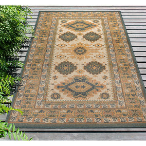 Liora Manne Patio Serapi Indoor Outdoor Area Rug Ivory