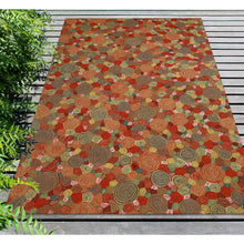 Load image into Gallery viewer, Liora Manne Visions III Giant Swirls Indoor Outdoor Area Rug Fiesta