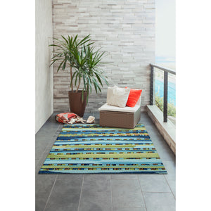 Liora Manne Ravella Fiesta Indoor Outdoor Area Rug Cool