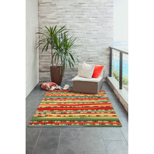 Load image into Gallery viewer, Liora Manne Ravella Fiesta Indoor Outdoor Area Rug Warm