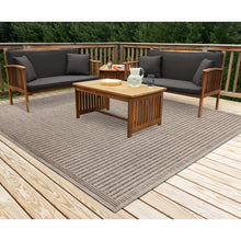 Load image into Gallery viewer, Liora Manne Malibu Simple Border Indoor Outdoor Area Rug Neutral
