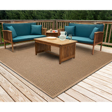 Load image into Gallery viewer, Liora Manne Monterey Basket Indoor Outdoor Area Rug Black