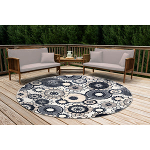 Liora Manne Canyon Disco Indoor Outdoor Area Rug Ivory