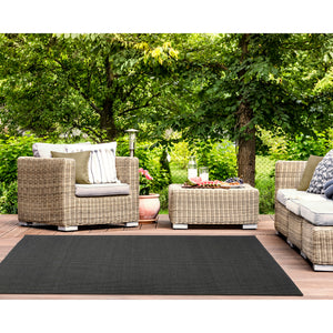 Liora Manne Avalon Texture Indoor Outdoor Area Rug Charcoal