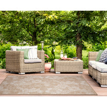 Load image into Gallery viewer, Liora Manne Carmel Botanical Indoor Outdoor Area Rug Sand