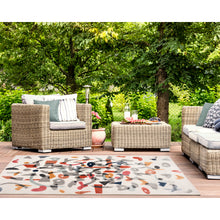 Load image into Gallery viewer, Liora Manne Canyon Mobile Indoor Outdoor Area Rug Ivory