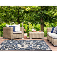 Load image into Gallery viewer, Liora Manne Canyon Disco Indoor Outdoor Area Rug Navy