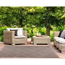Load image into Gallery viewer, Liora Manne Malibu Checker Diamond Indoor Outdoor Area Rug Neutral