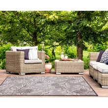 Load image into Gallery viewer, Liora Manne Malibu Pine Indoor Outdoor Area Rug Charcoal