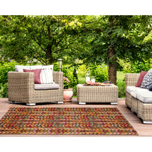 Load image into Gallery viewer, Liora Manne Marina Ripple Indoor Outdoor Area Rug Multi