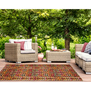 Liora Manne Marina Ripple Indoor Outdoor Area Rug Multi